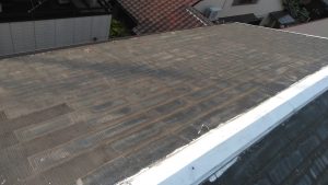スーパーガルテクトで屋根カバー工事　外壁塗装/ス－パ－セランフレックス　
