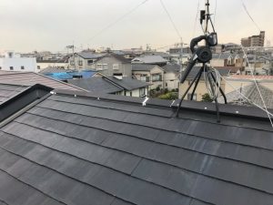 雨と紫外線から家を守る！　屋根/ファインUV塗装　バルコニー/ウレタン塗膜塗装　