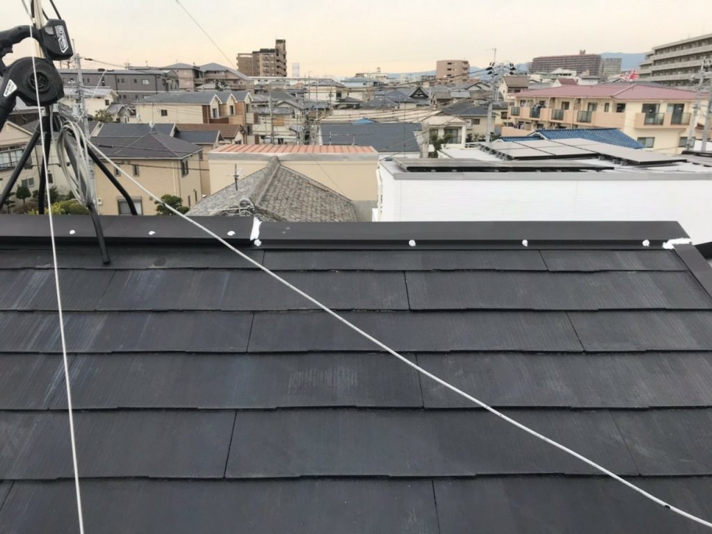 雨と紫外線から家を守る！　屋根/ファインUV塗装　バルコニー/ウレタン塗膜塗装　