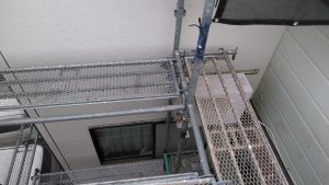 通し柱の腐食を発見！外壁塗装工事　日本ペイント／パ－フェクトトップ