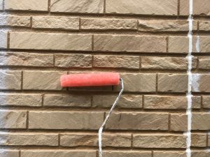 【吹田市】多彩模様塗料で天然石材のように重厚な壁に！ダイヤカレイドビジュー/ 屋根・外壁改修工事