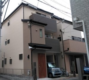 【池田市】混色もシュミレーションで安心！屋根重ね葺き・外壁塗装工事