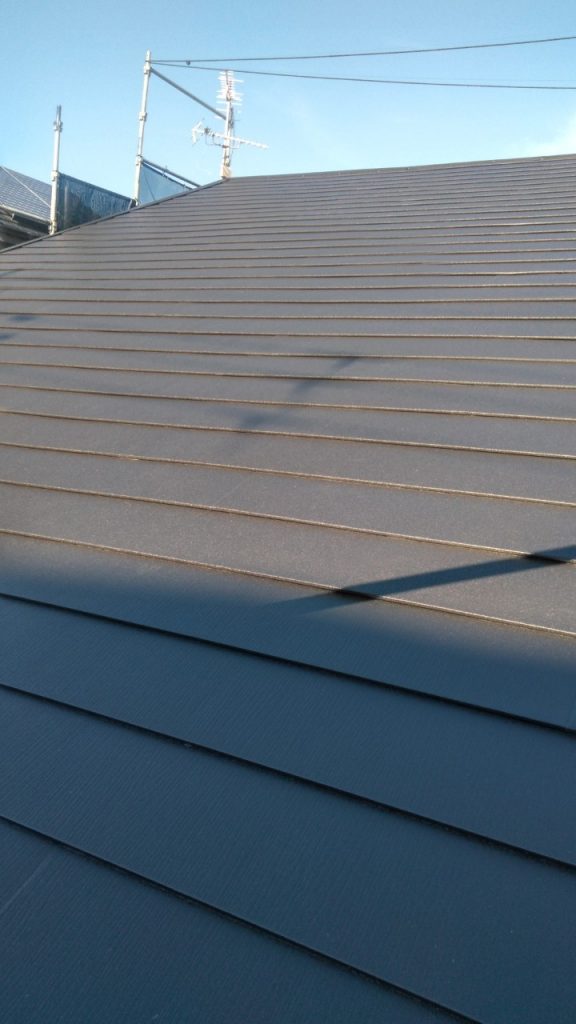 屋根重ね葺き・外壁塗装【アイジー工業ガルテクト・ジャパンカーボンライン無機塗料セラスターウォール】