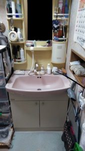 【高槻市】イメージよりもキレイな仕上がり！浴室、洗面台改修工事　