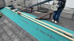 【摂津市】自分の家じゃないみたい！外壁塗装・屋根重ね葺き工事 (カバ－工法)/アイジ－工業