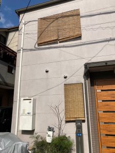 【茨木市】シリコンREVO1000による外壁塗装