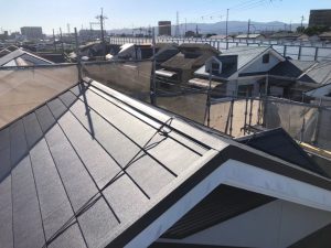 【茨木市】しっかり点検！屋根カバー工法　アイジー/スーパーガルテクト