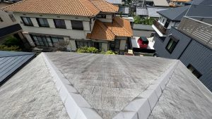 【茨木市】スーパーガルテクトで屋根カバー工法