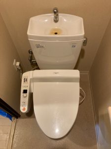 【池田市】TOTO ピュアレストQR+アプリコット便座で快適トイレ空間へ！