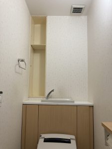 【吹田市】LIXILトイレ リフォレで清掃性ｕｐ！
