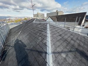【茨木市】外壁・屋根カバー工法/アイジ―工業 スーパーガルテクト