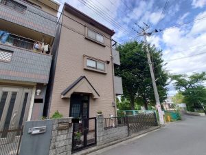 【吹田市】外壁塗装 ツートンカラ－ アステック/シリコンREVO