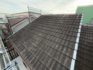 【吹田市】モニエル瓦からスーパーガルテクトへ葺き替え工事｜軽量・高耐久の屋根リフォーム
