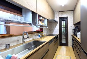 【高槻市】N様 クリナップ「セントロ」×無垢床×床暖房／素材と設備にこだわった上質リフォーム